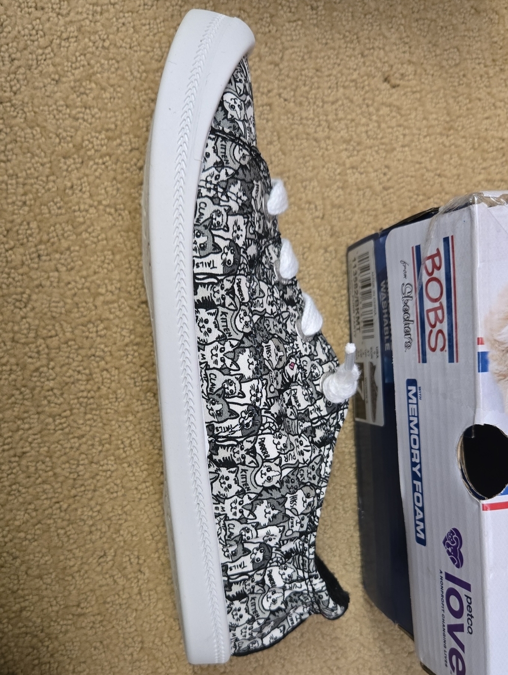 Skechers BOBS Purr Party - Cat Sneakers (SIZE 7) - Picture 7 of 7